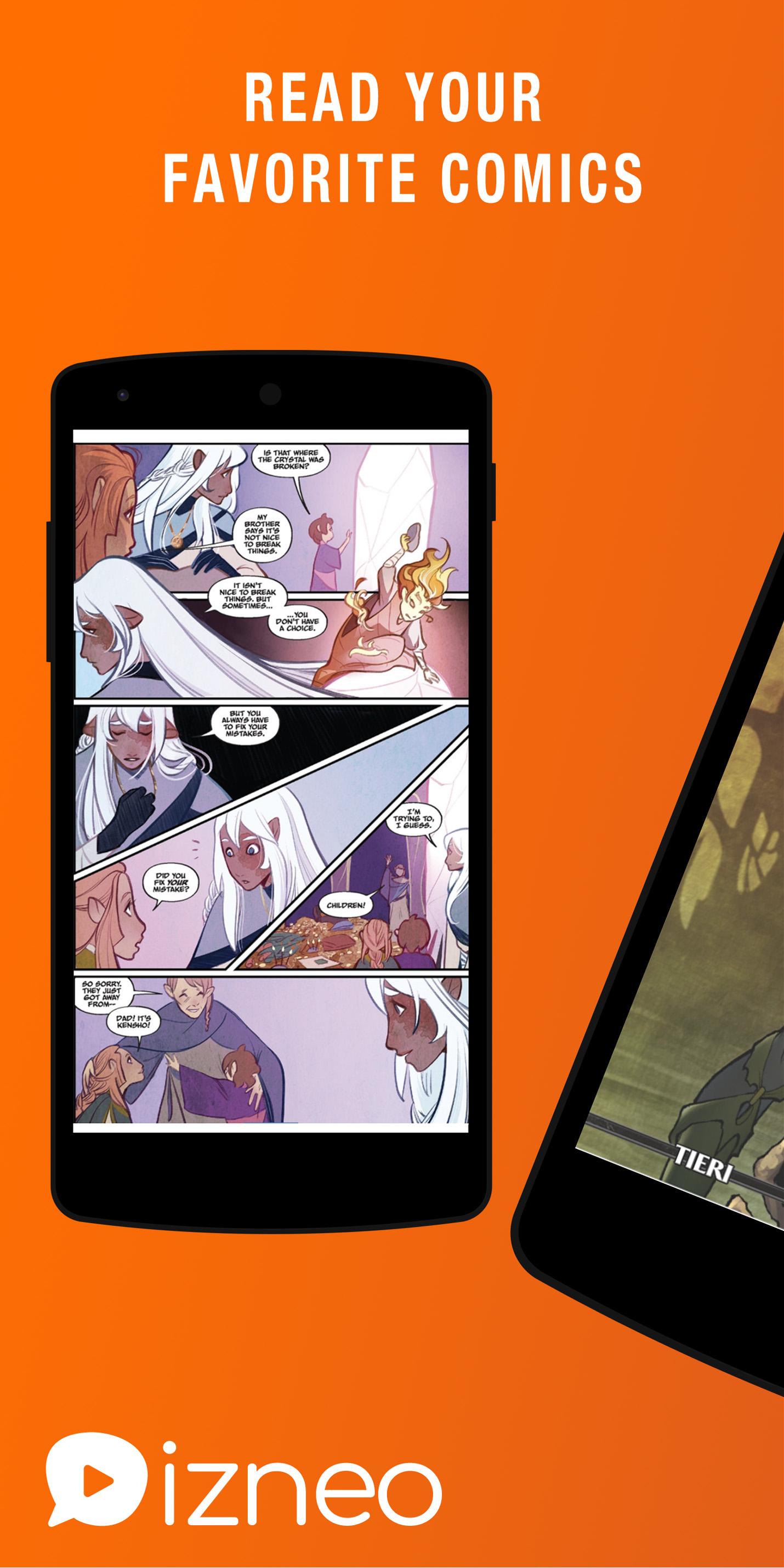 izneo Read Comics, Manga, Webtoon 9.2 Screenshot 1