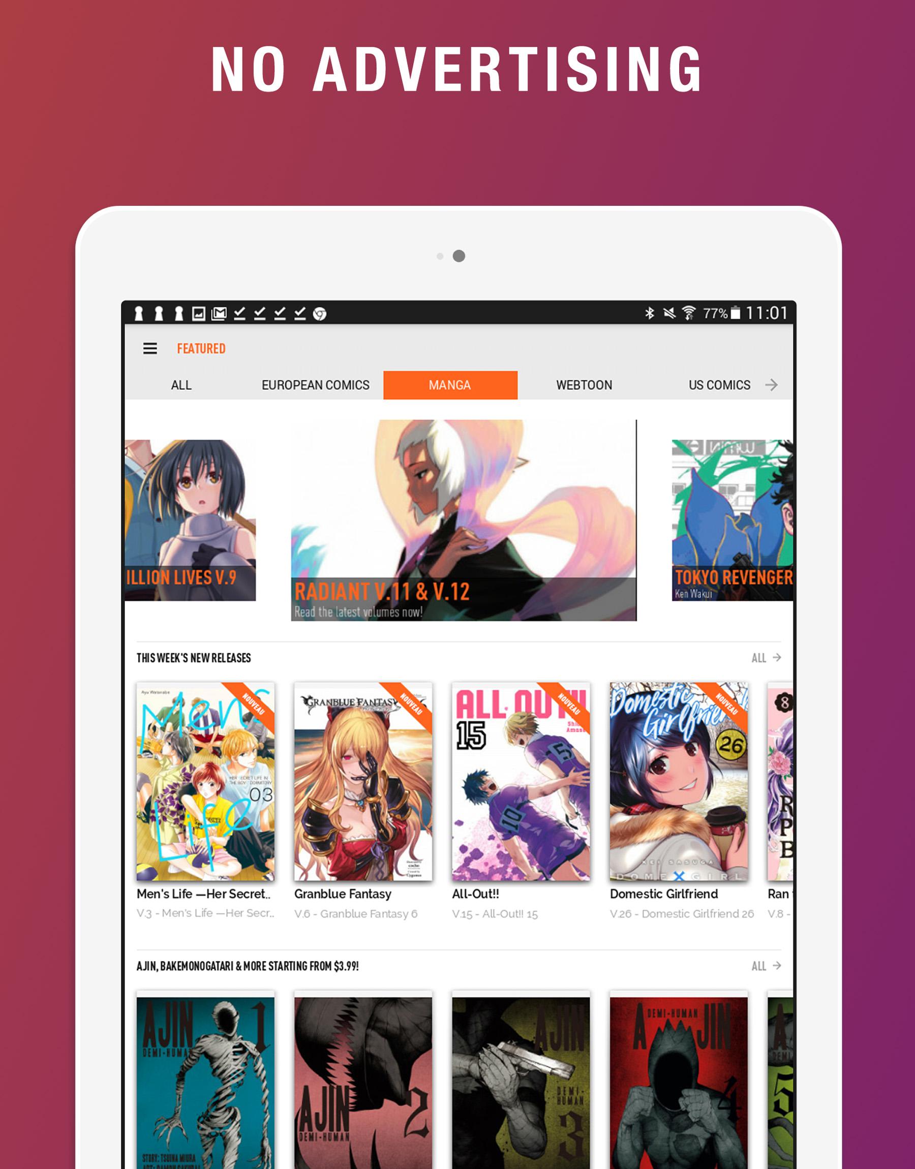 izneo Read Comics, Manga, Webtoon 9.2 Screenshot 10