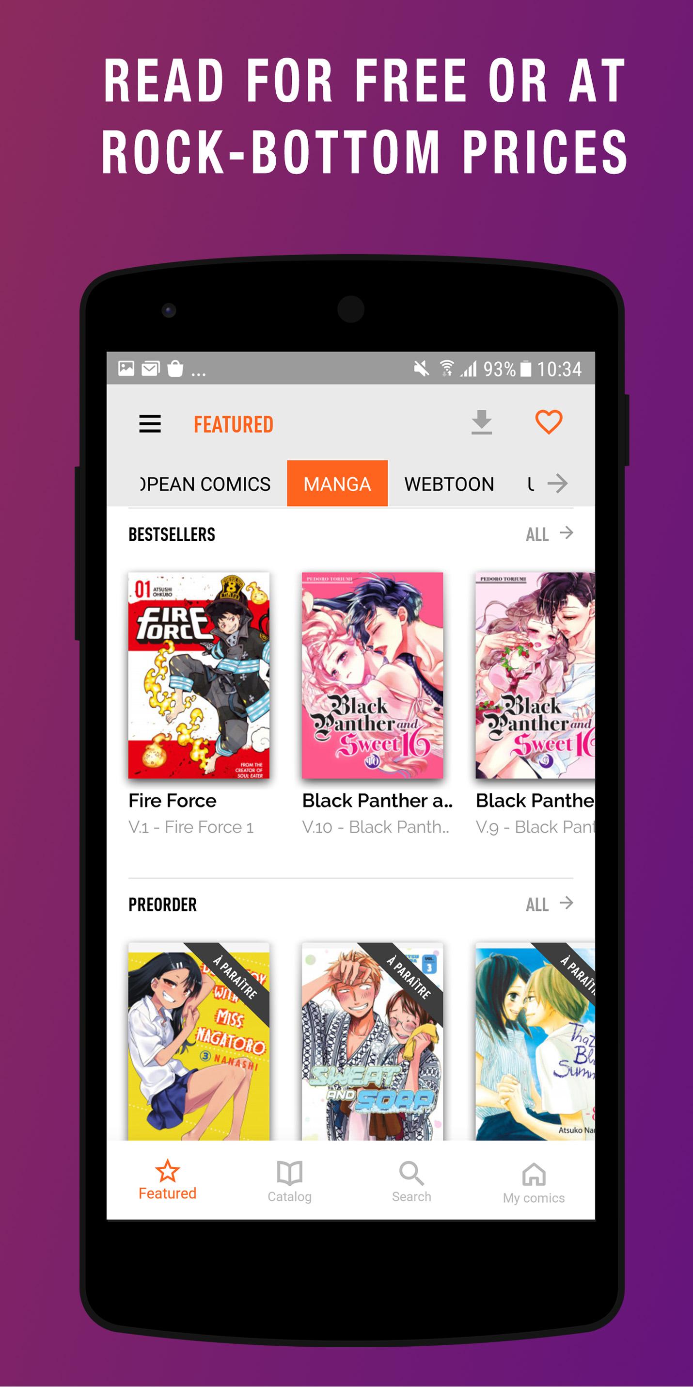 izneo Read Comics, Manga, Webtoon 9.2 Screenshot 5