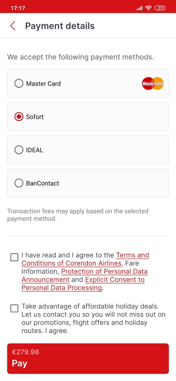 Corendon Airlines 4.0.4 Screenshot 4