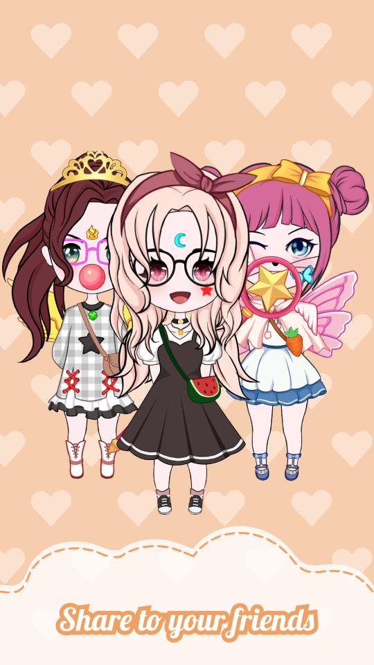 Chibi Dolls: Dress up Games & Avatar Creator 1.0.6.2 Screenshot 4