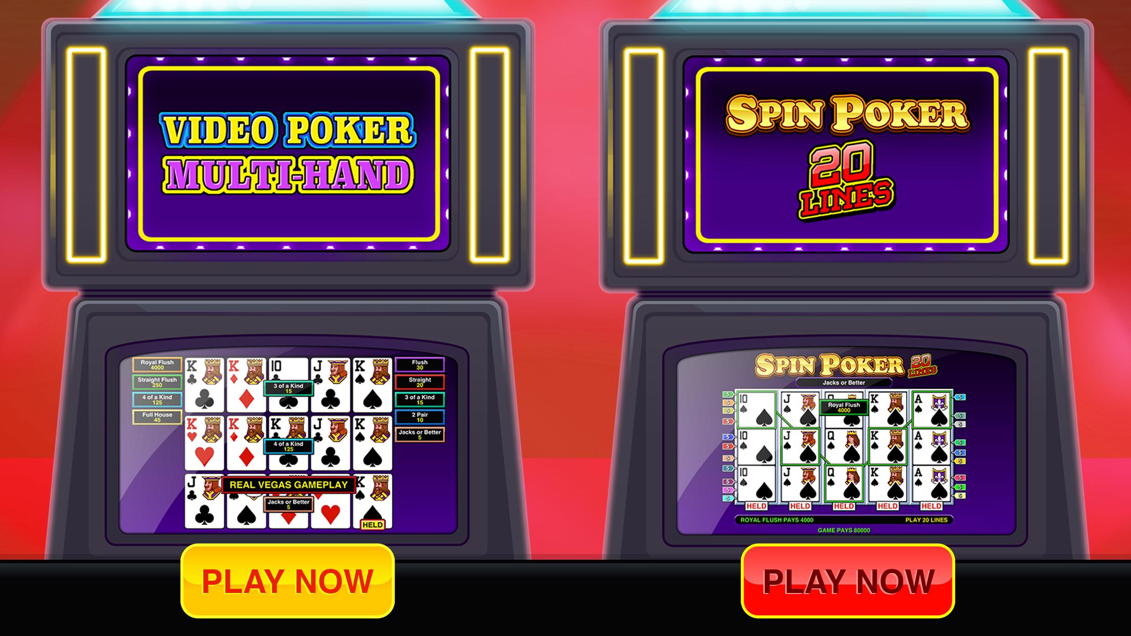 Video Poker Multi Pro Casino 1.7.2 Screenshot 1