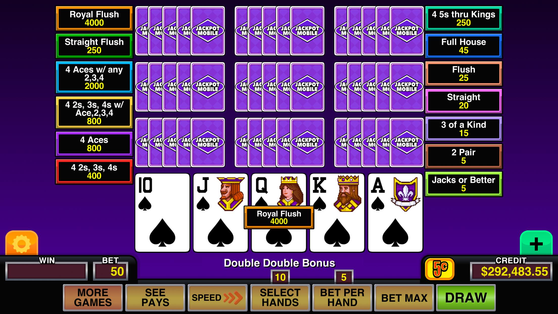 Video Poker Multi Pro Casino 1.7.2 Screenshot 14