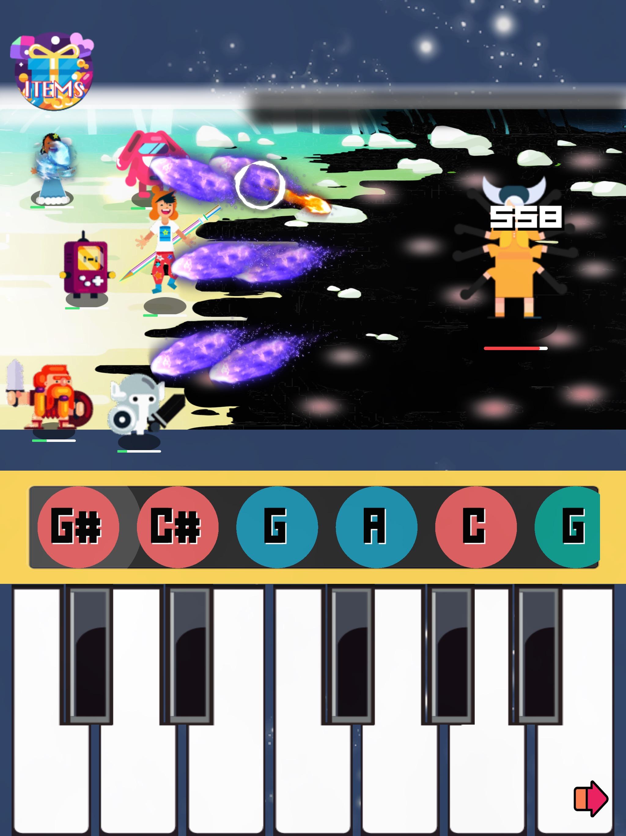 Piano Chronicles RPG Adventure & Learning Piano 1.2.2 Screenshot 24