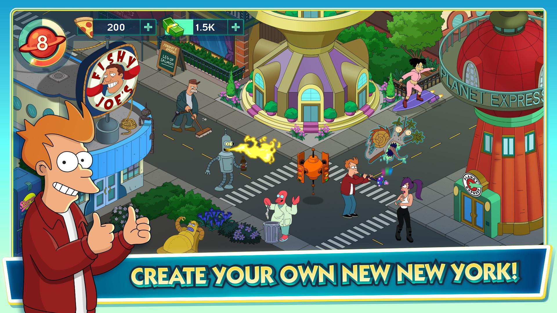 Futurama Worlds of Tomorrow 1.6.6 Screenshot 2
