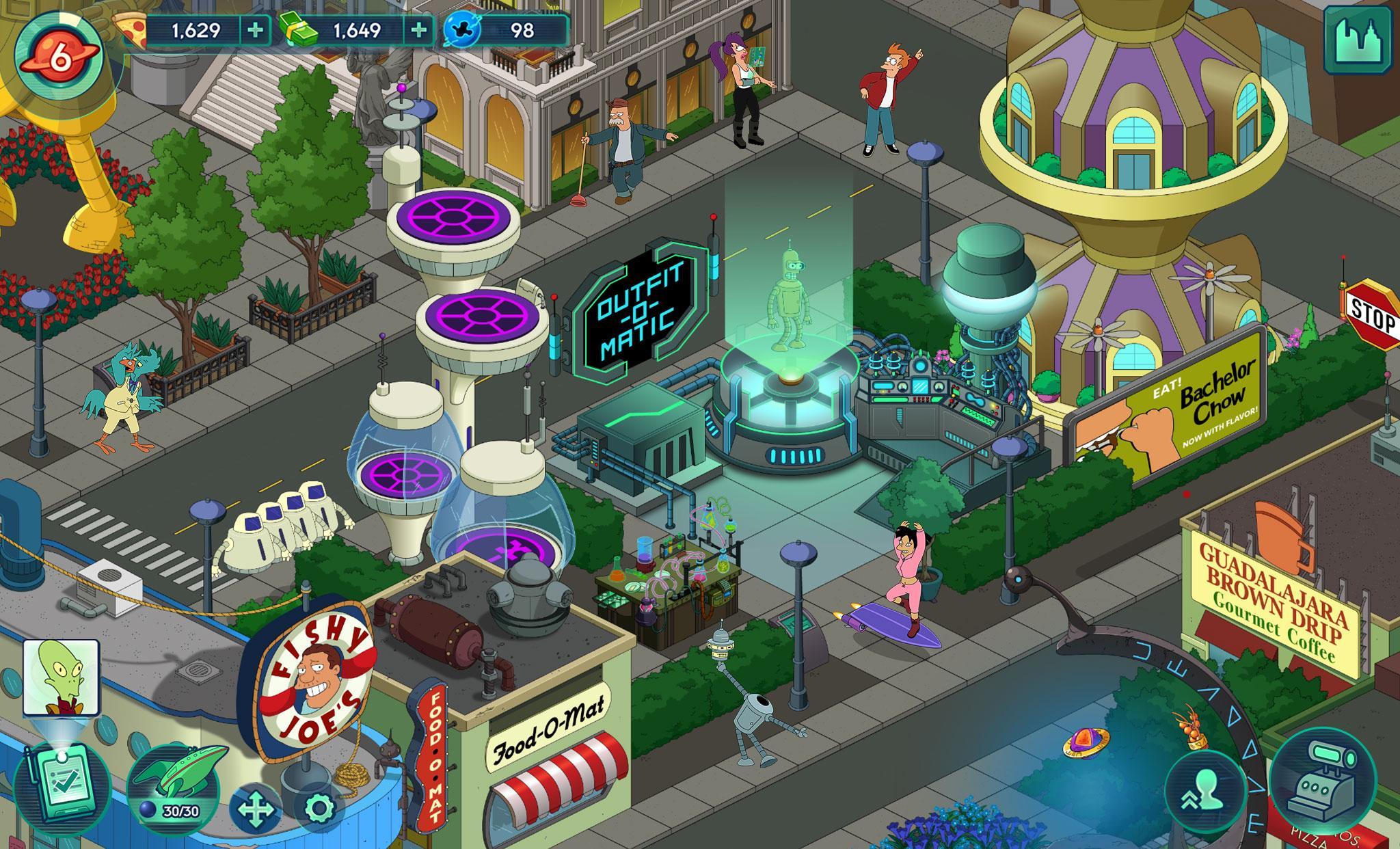 Futurama Worlds of Tomorrow 1.6.6 Screenshot 21
