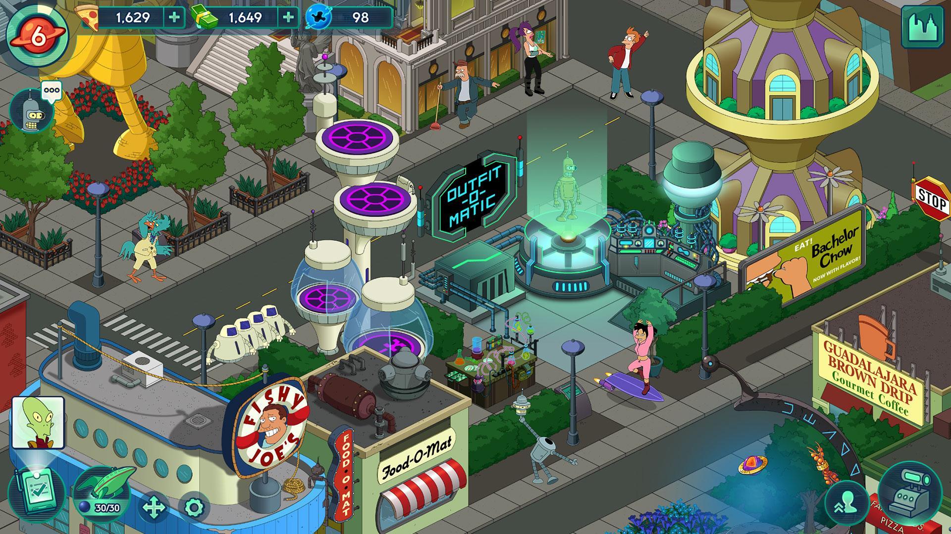 Futurama Worlds of Tomorrow 1.6.6 Screenshot 7