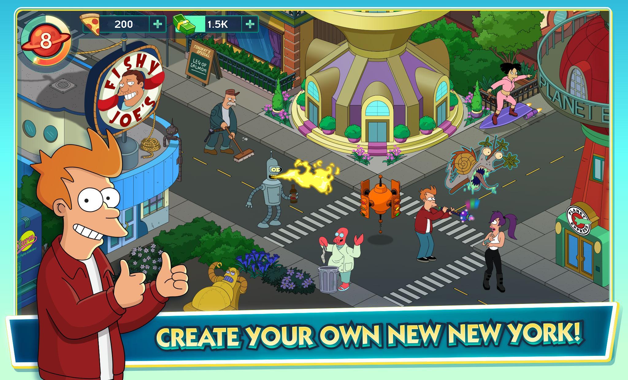 Futurama Worlds of Tomorrow 1.6.6 Screenshot 9