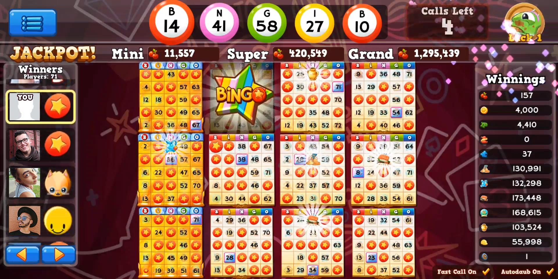 Bingo Pop Free Live Multiplayer Bingo Board Games 7.4.26 Screenshot 14