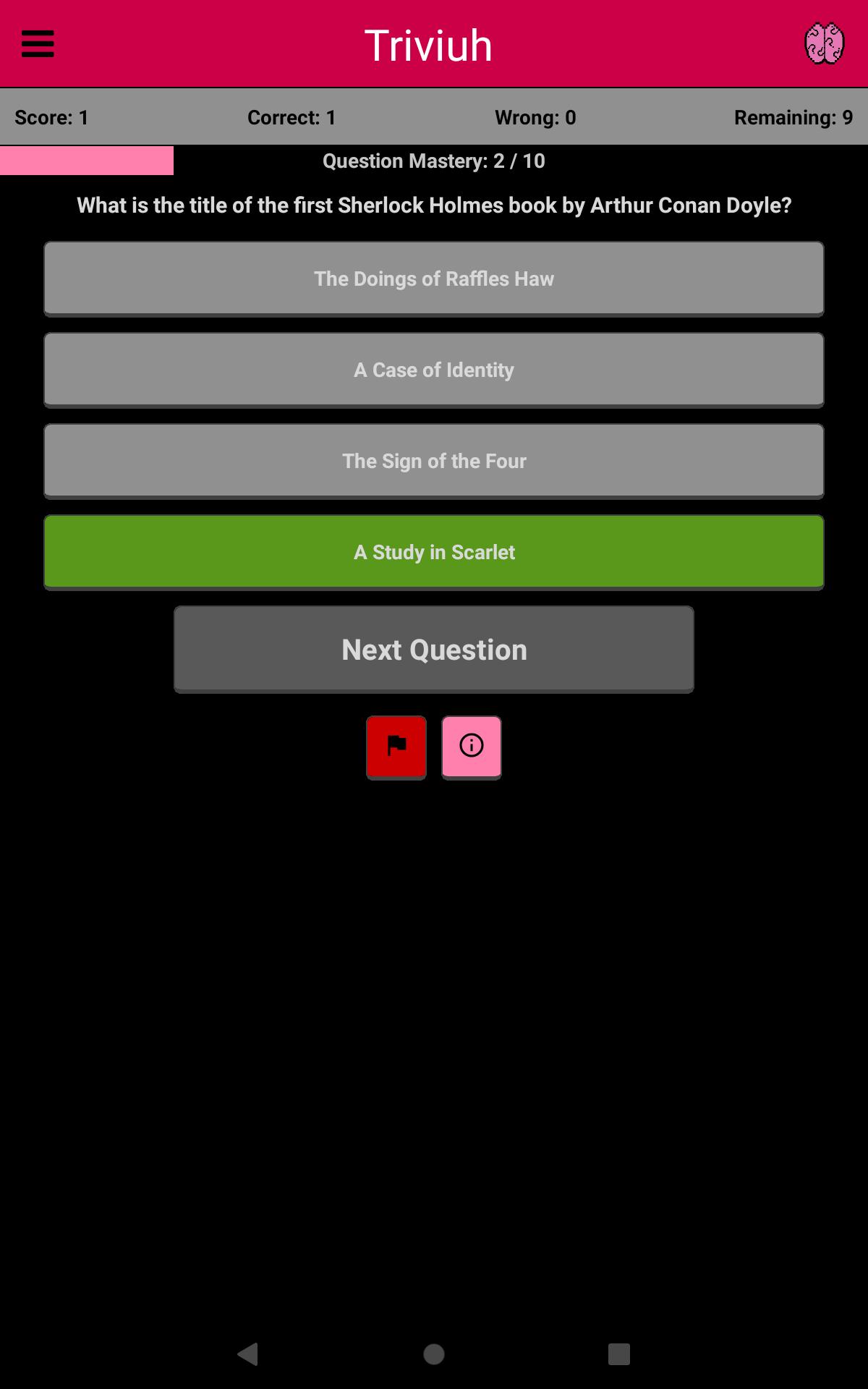 Triviuh Spaced Repetition Trivia App 1.10 Screenshot 18
