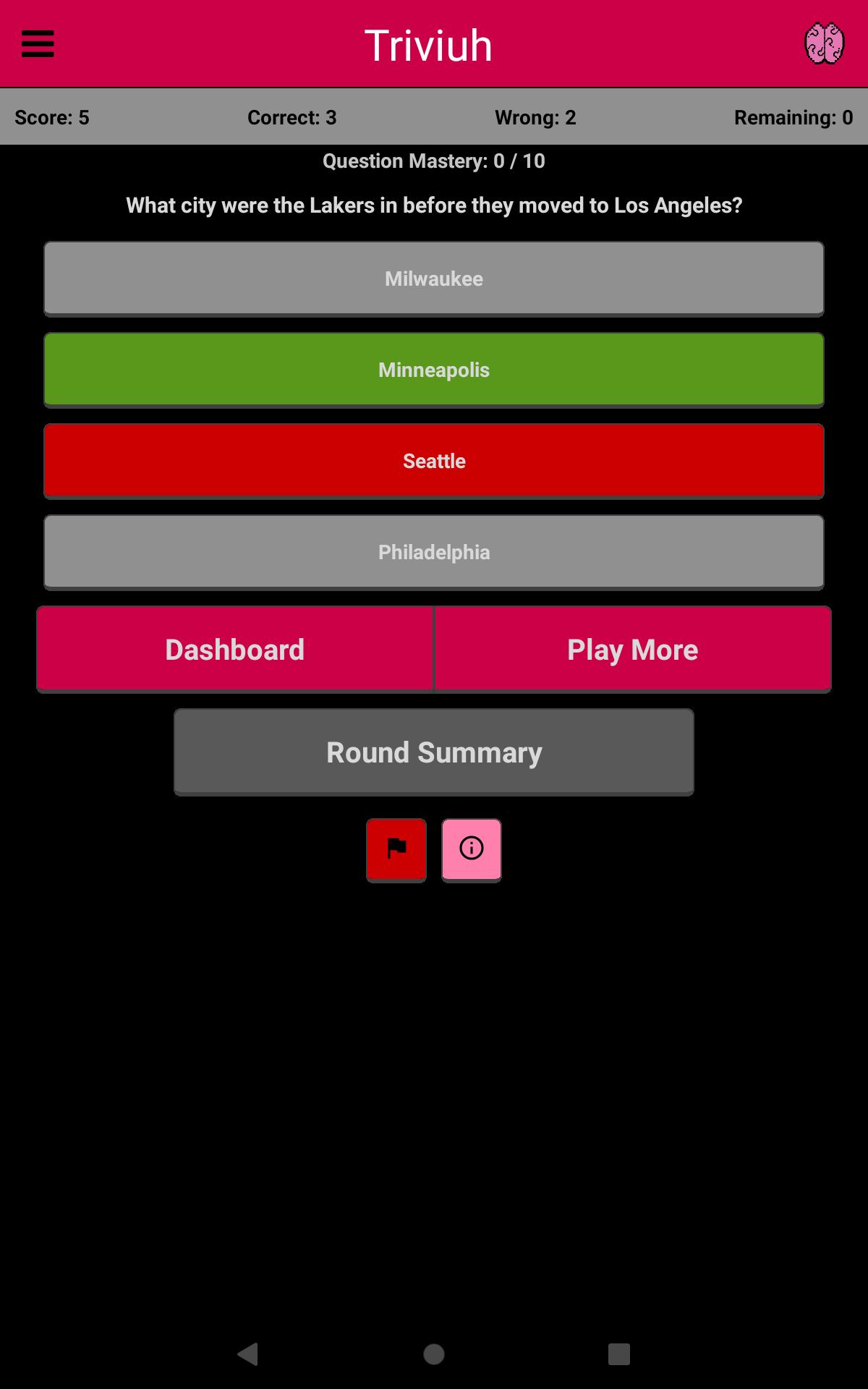 Triviuh Spaced Repetition Trivia App 1.10 Screenshot 19