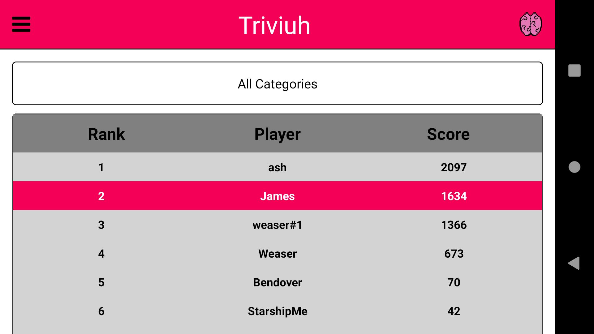 Triviuh Spaced Repetition Trivia App 1.10 Screenshot 8