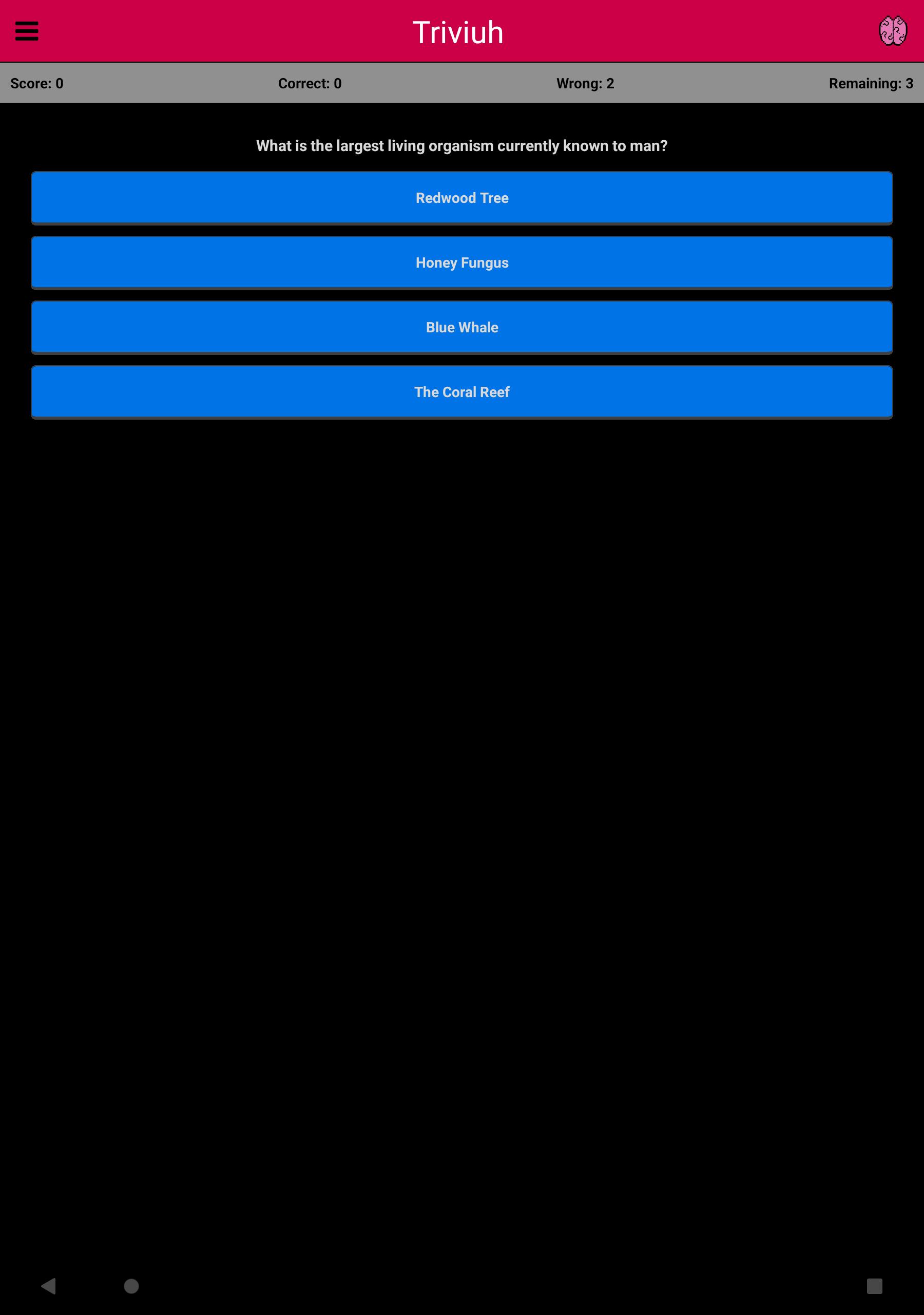 Triviuh Spaced Repetition Trivia App 1.10 Screenshot 9