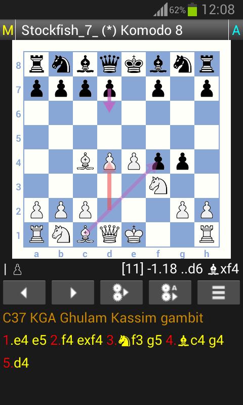 Stockfish Chess Engine (OEX) 10.20181206 Screenshot 2