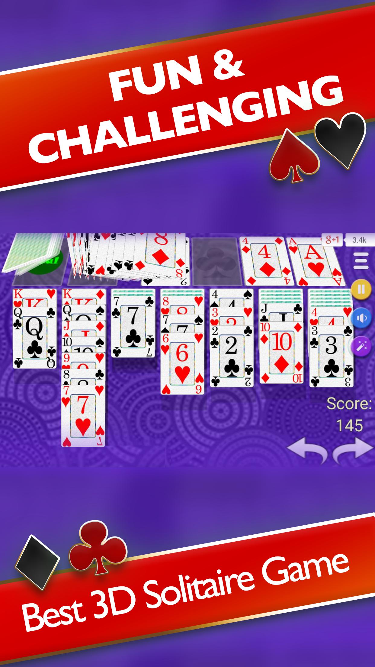 Solitaire 3D Solitaire Game 3.6.7 Screenshot 3