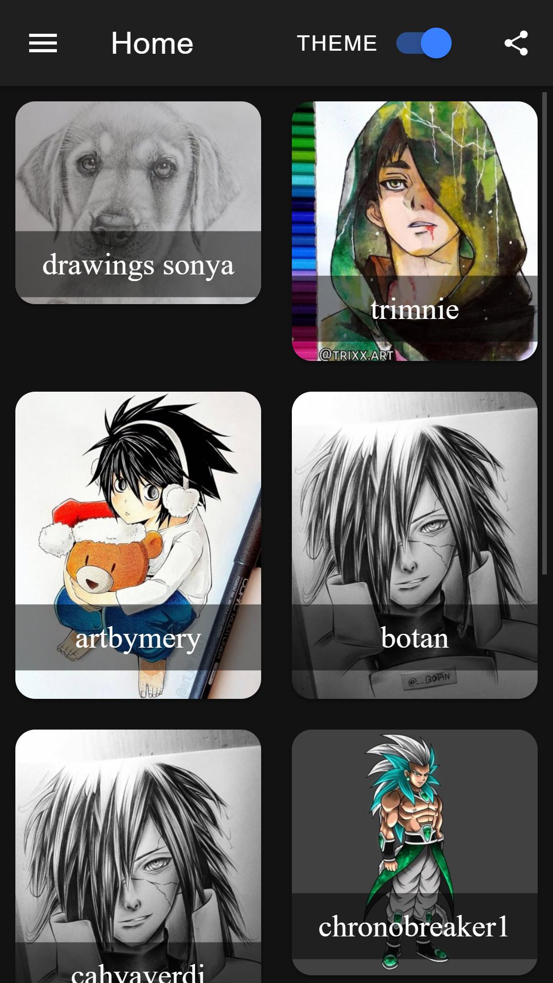 Anime art gallery 1.1.3 Screenshot 2