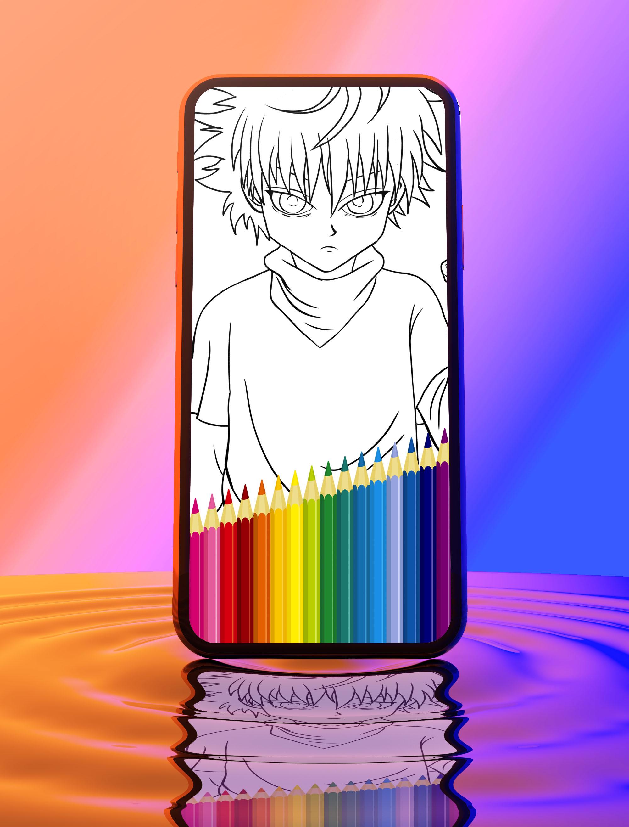 Hunter X Hunter Game Coloring Book 1.0.0 Screenshot 1