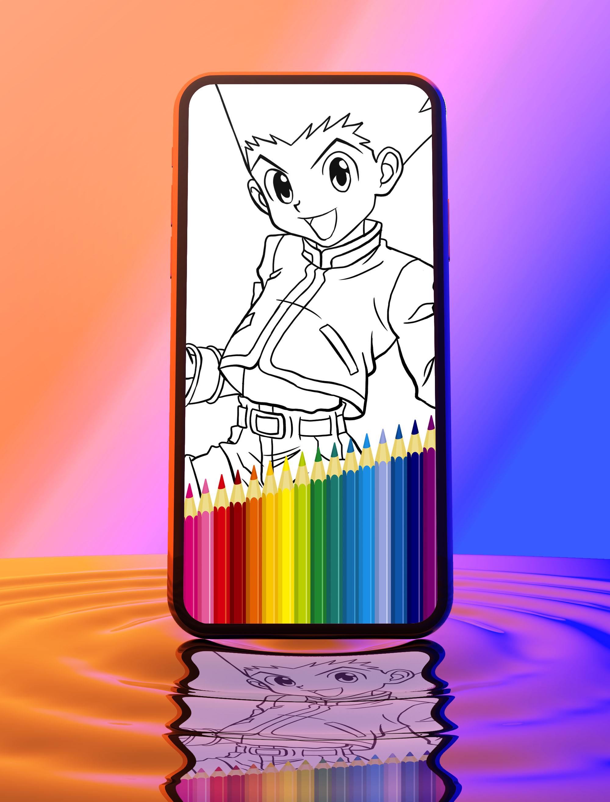 Hunter X Hunter Game Coloring Book 1.0.0 Screenshot 12