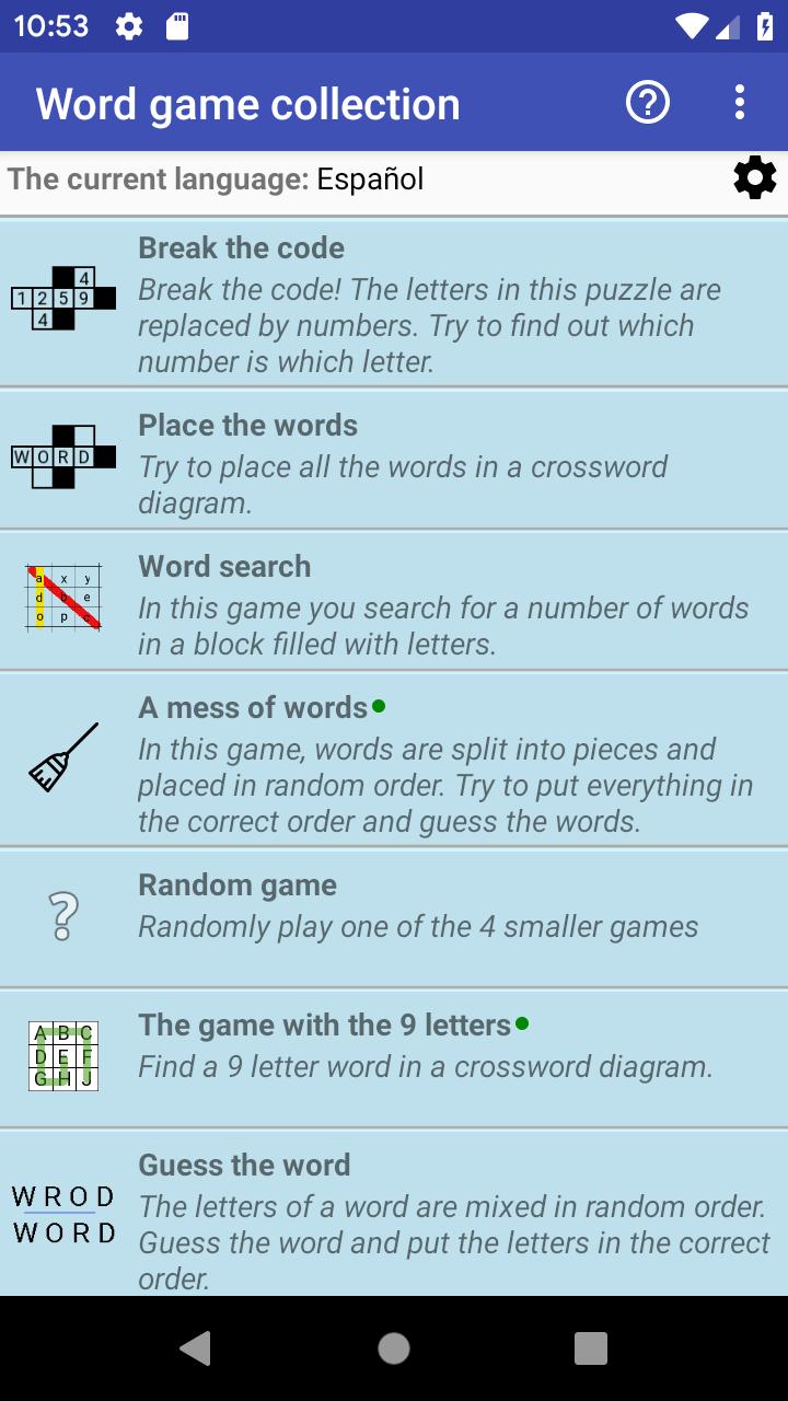 Word Game Collection(Free) 5.6.131-free Screenshot 1