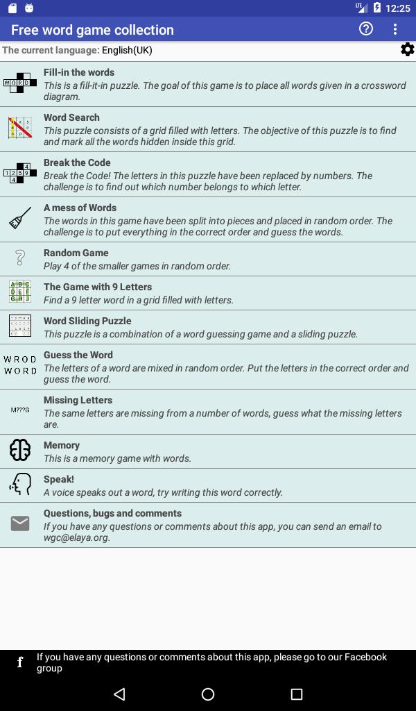 Word Game Collection(Free) 5.6.131-free Screenshot 12