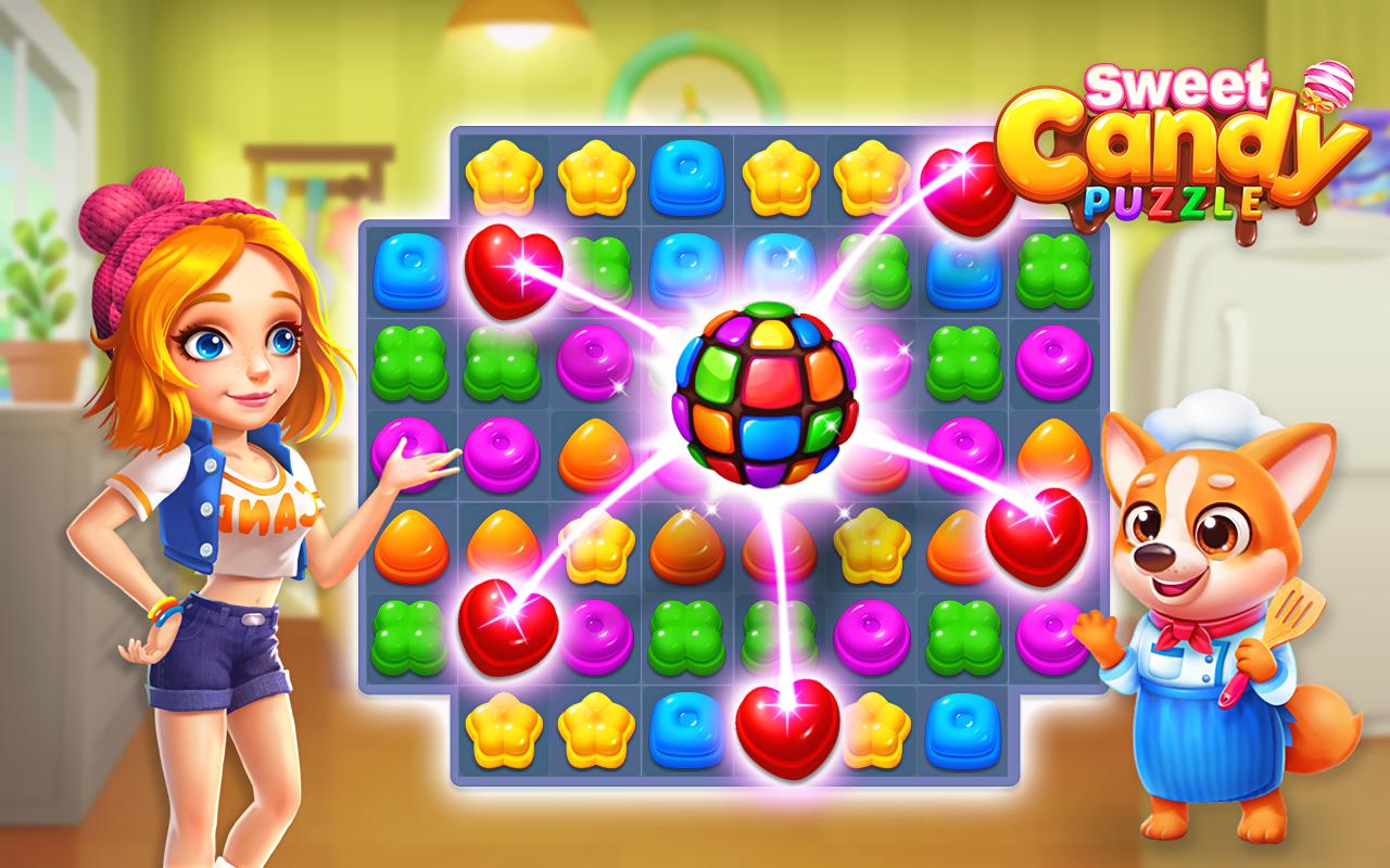 Sweet Candy Puzzle Crush & Pop Free Match 3 Game 1.90.5009 Screenshot 15