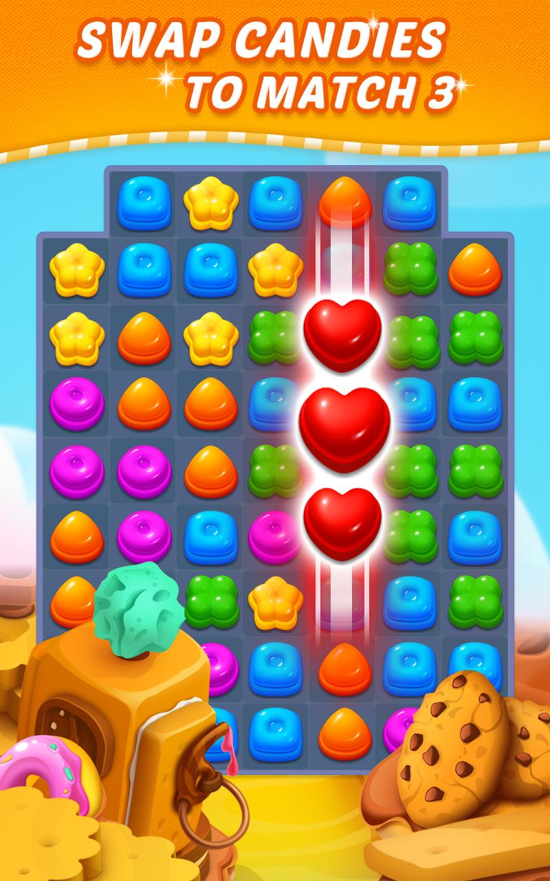 Sweet Candy Puzzle Crush & Pop Free Match 3 Game 1.90.5009 Screenshot 17