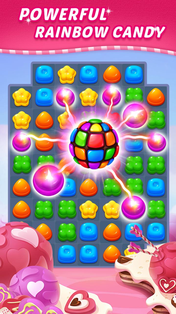 Sweet Candy Puzzle Crush & Pop Free Match 3 Game 1.90.5009 Screenshot 2