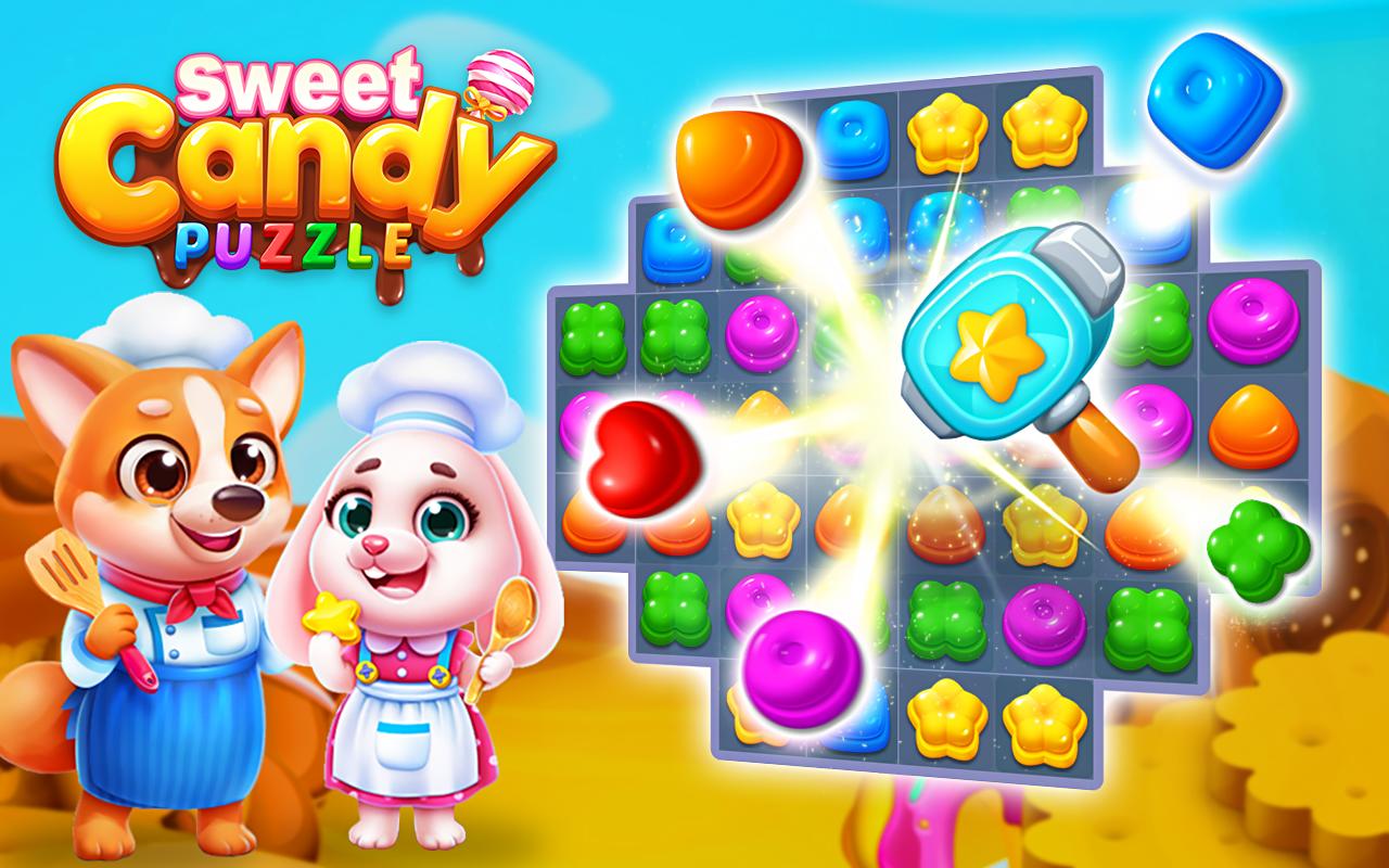Sweet Candy Puzzle Crush & Pop Free Match 3 Game 1.90.5009 Screenshot 22