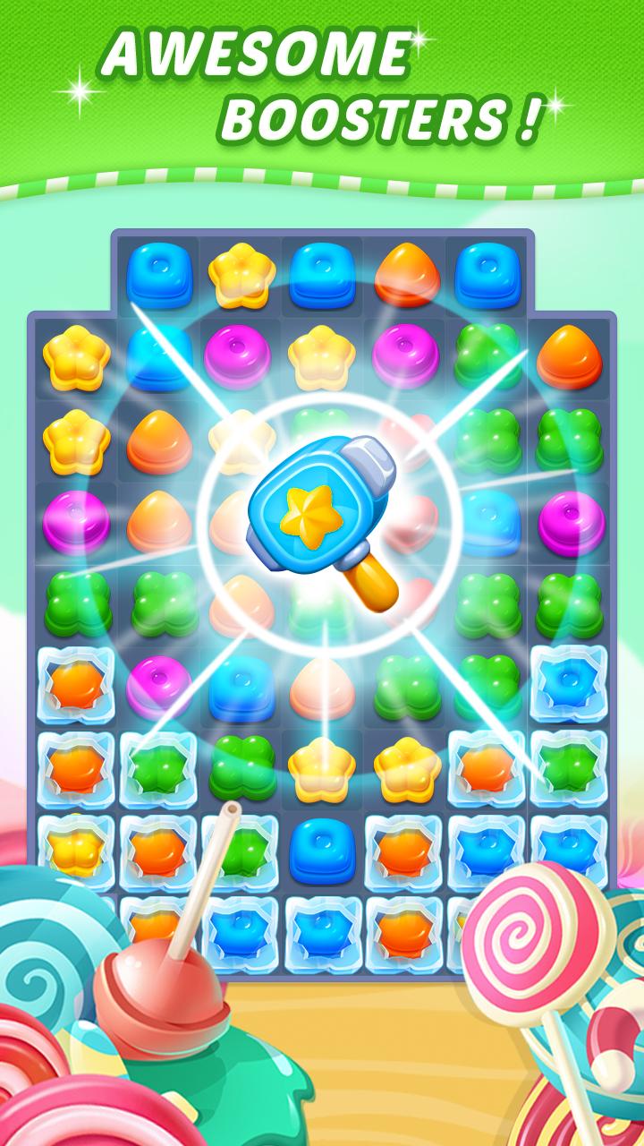 Sweet Candy Puzzle Crush & Pop Free Match 3 Game 1.90.5009 Screenshot 3