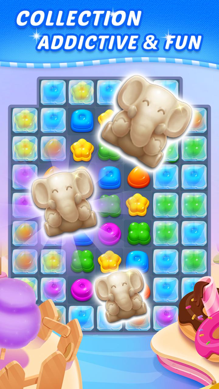 Sweet Candy Puzzle Crush & Pop Free Match 3 Game 1.90.5009 Screenshot 4