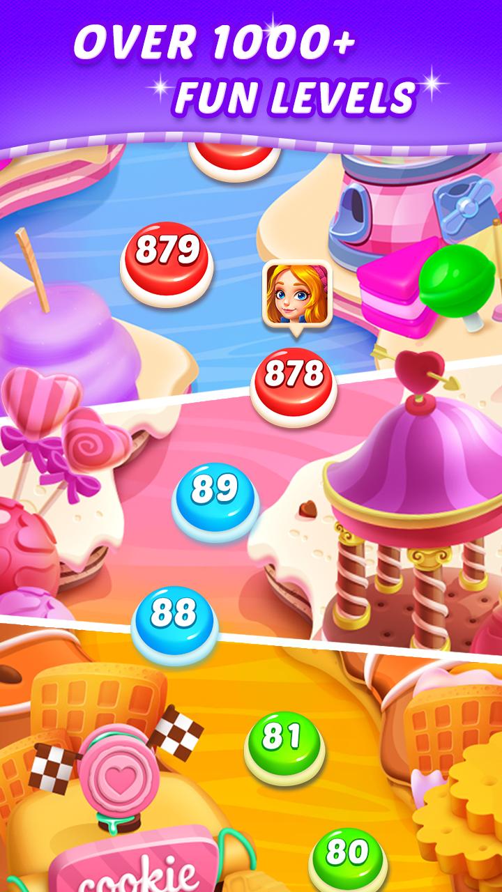 Sweet Candy Puzzle Crush & Pop Free Match 3 Game 1.90.5009 Screenshot 5