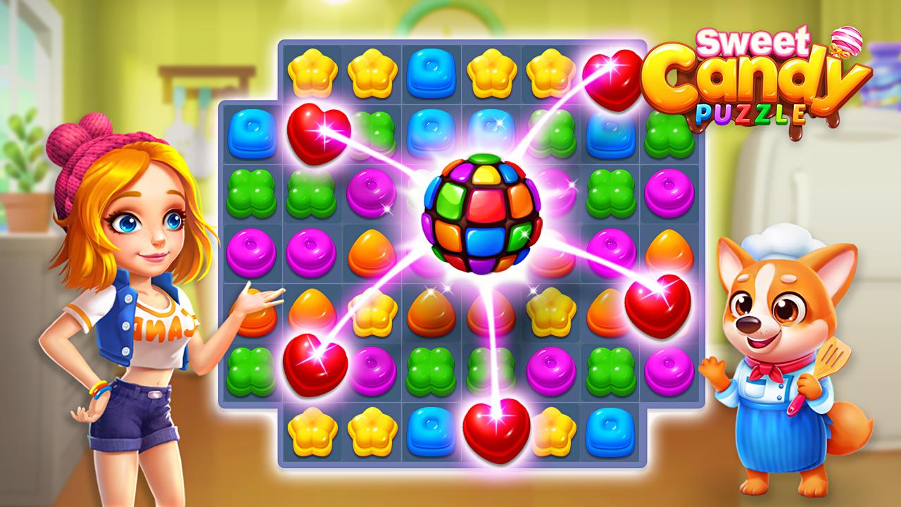 Sweet Candy Puzzle Crush & Pop Free Match 3 Game 1.90.5009 Screenshot 7