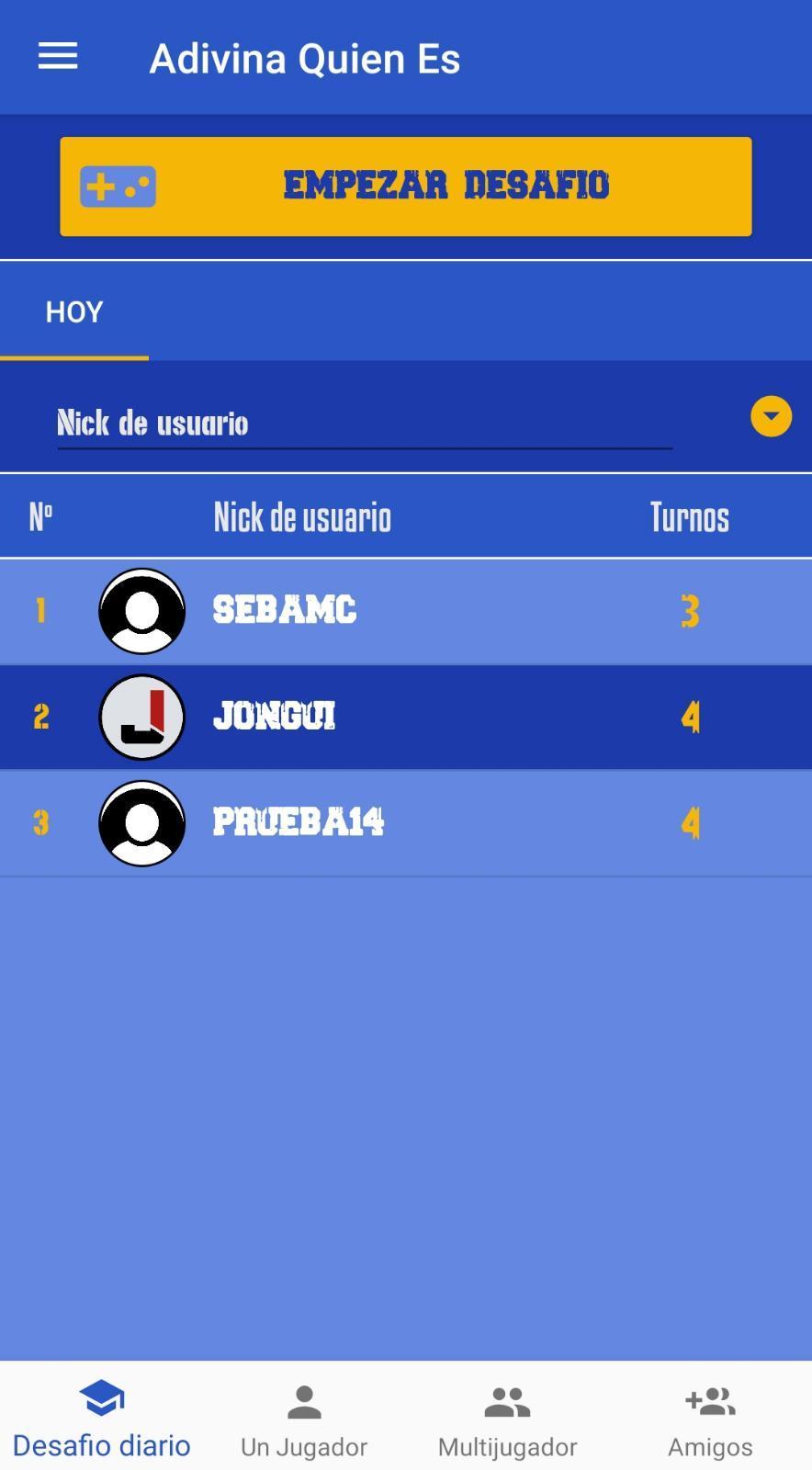Adivina Quien Es 2.0.4 Screenshot 3