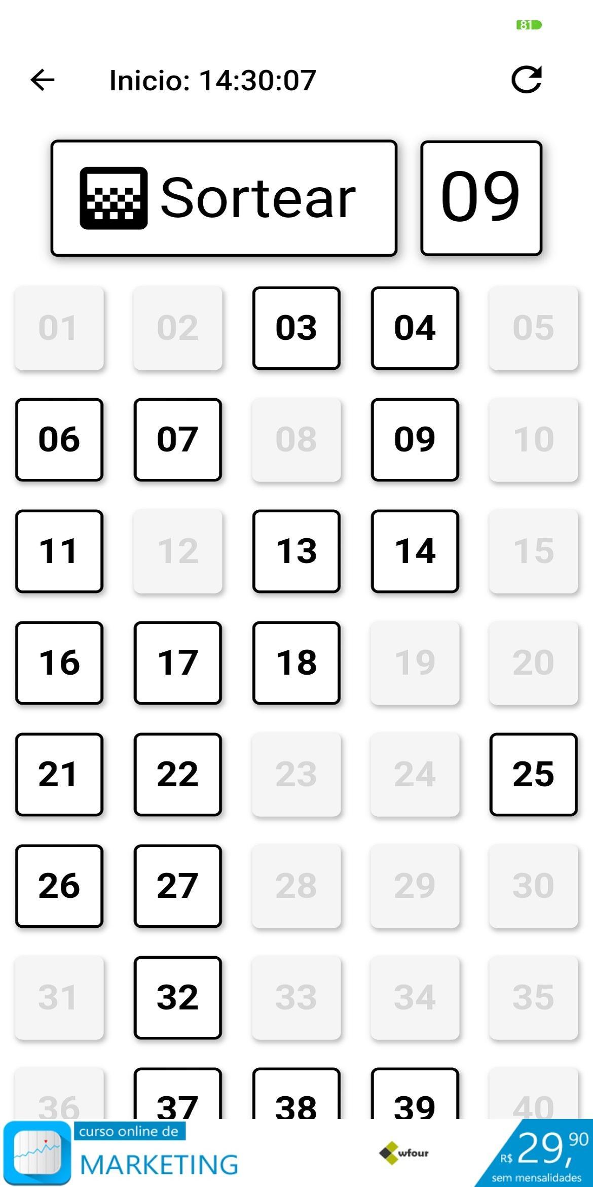 Bingo Simples 2.0.1 Screenshot 3