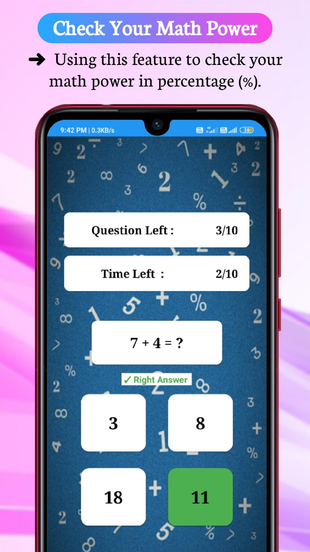 Math Games, Learn Plus, Minus, Multiply & Division 6.1.1 Screenshot 13