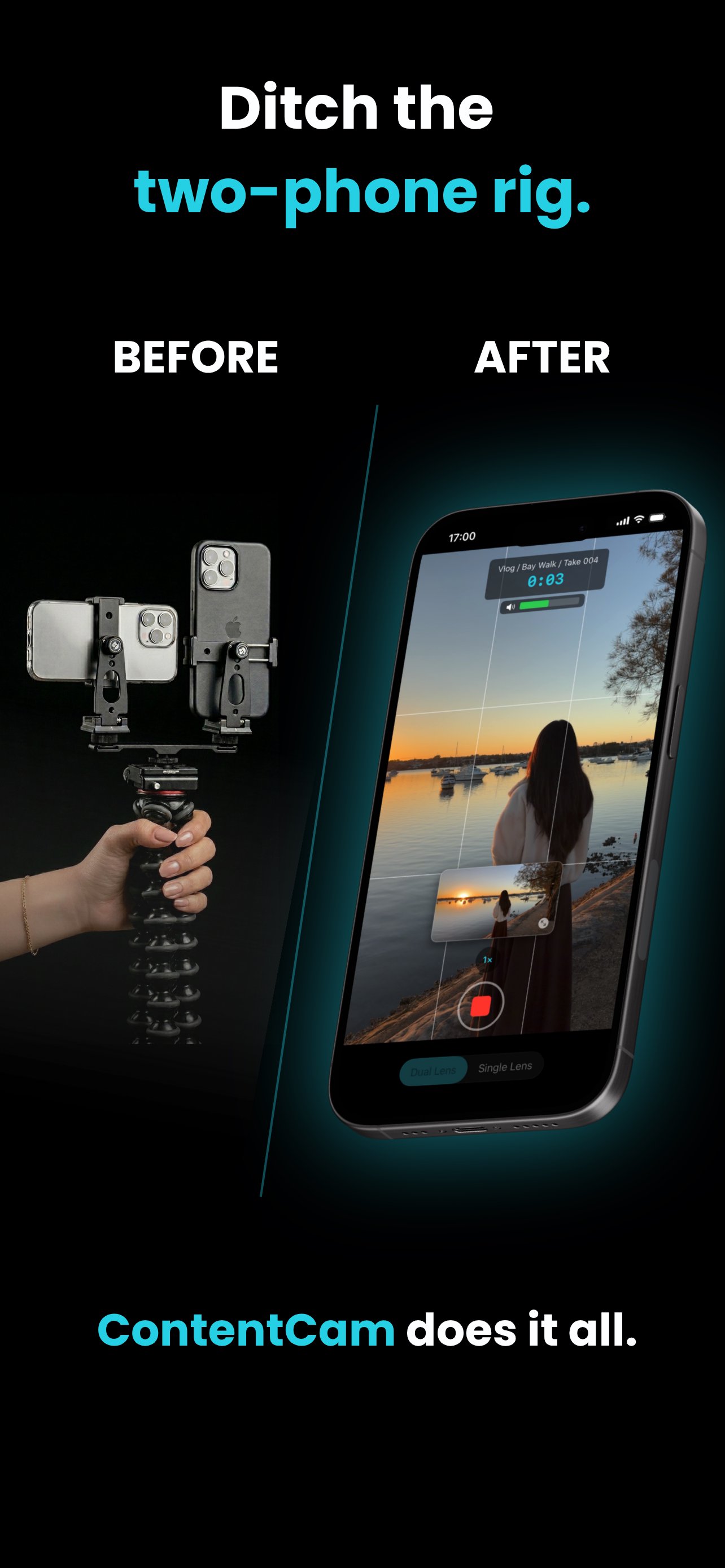 ContentCam: Dual Camera Video 2.2.1 Screenshot 3