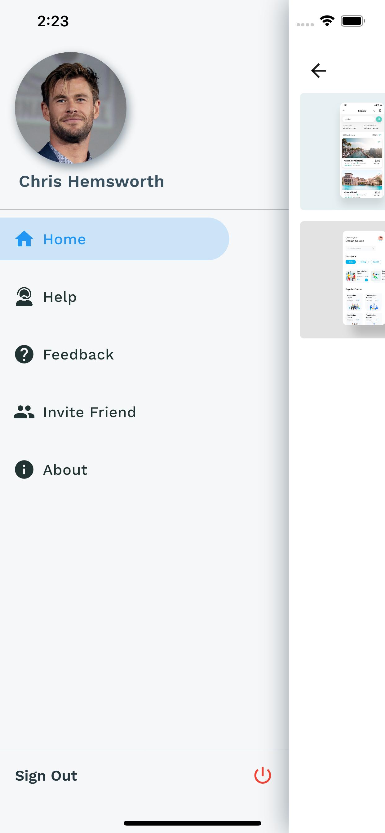 Flutter UI Templates 1.1.0 Screenshot 7