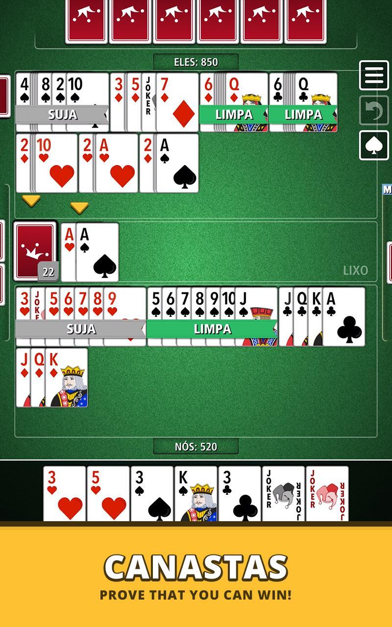 Buraco Canasta Jogatina: Card Games For Free 4.0.2 Screenshot 15