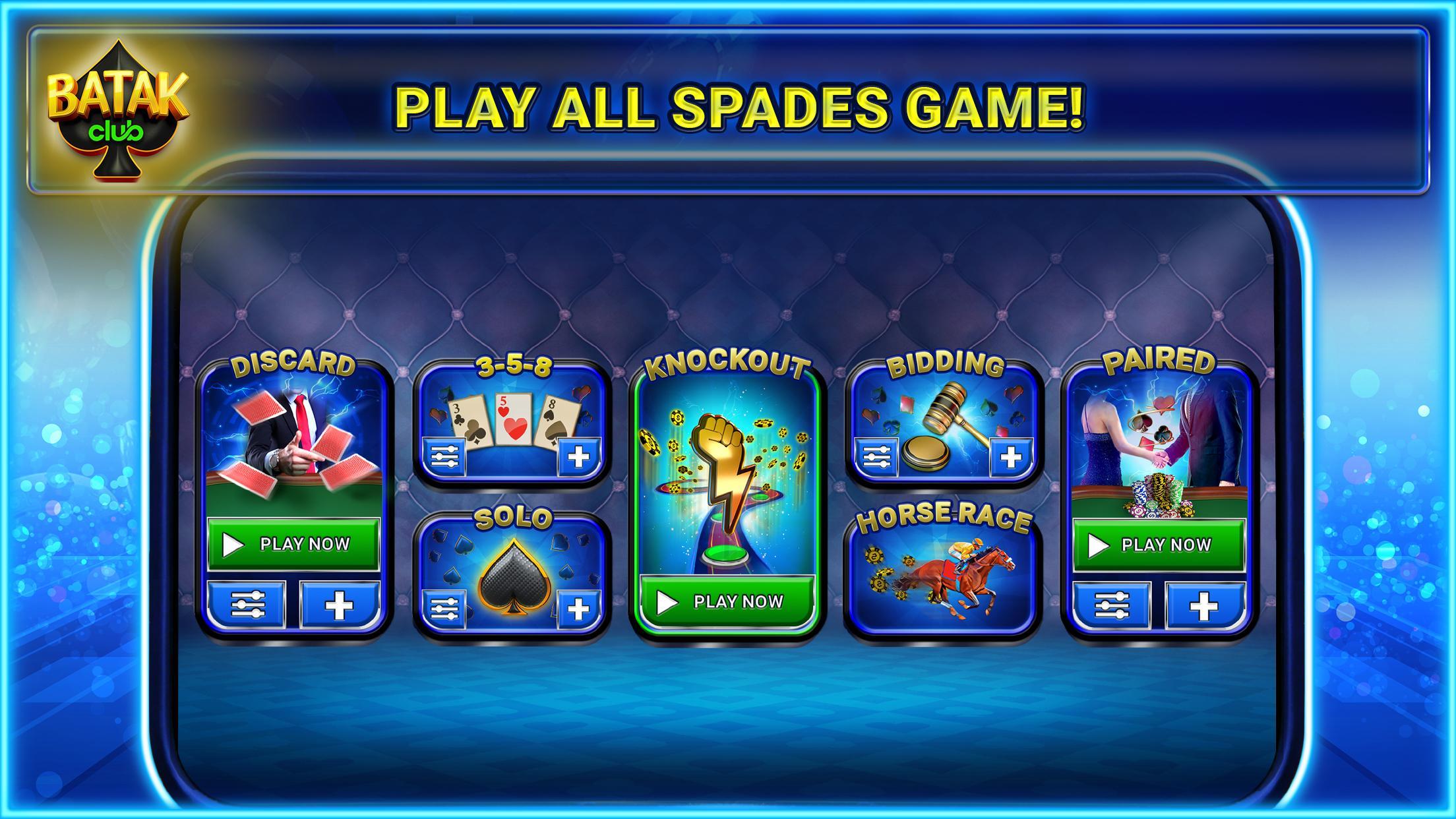 Batak Club Online & Offline Spades Game 7.0.15 Screenshot 18