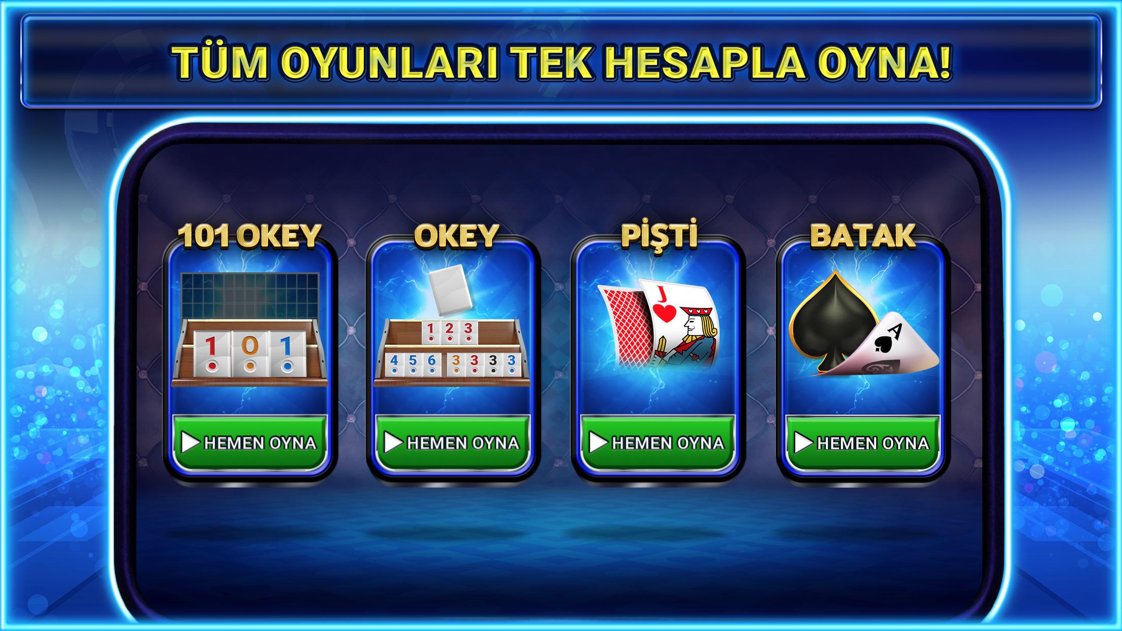 101 Okey Club Sesli & Yeni 101 Yüzbir Okey Plus 7.3.13 Screenshot 16