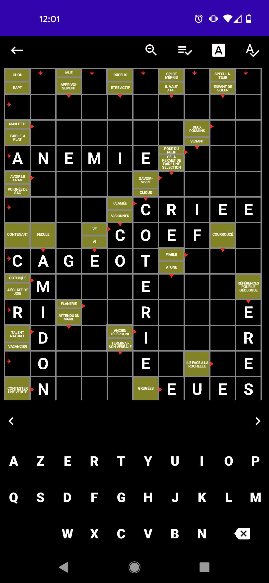 Mots Fléchés Français 1.24 Screenshot 12