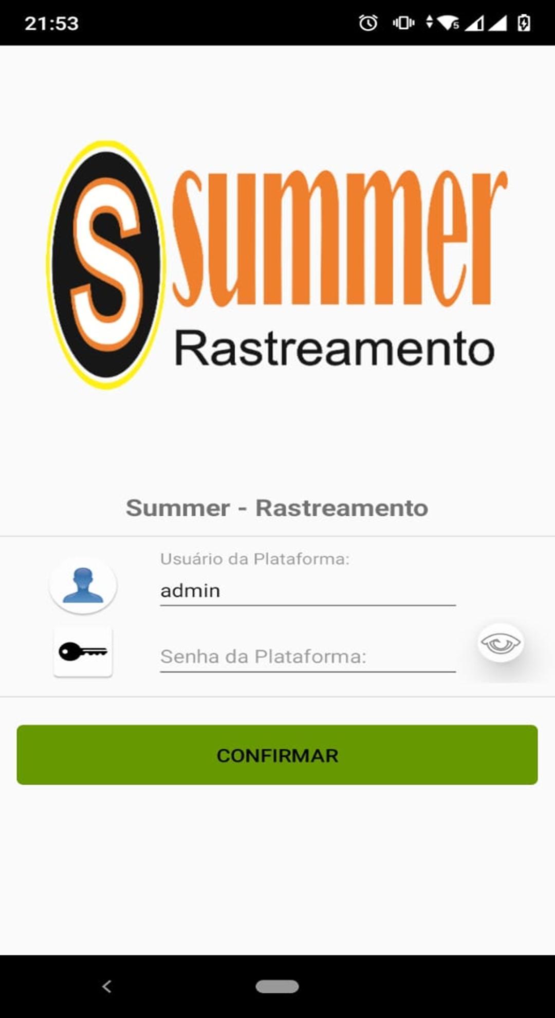 Summer - Rastreamento 1.3 Screenshot 1