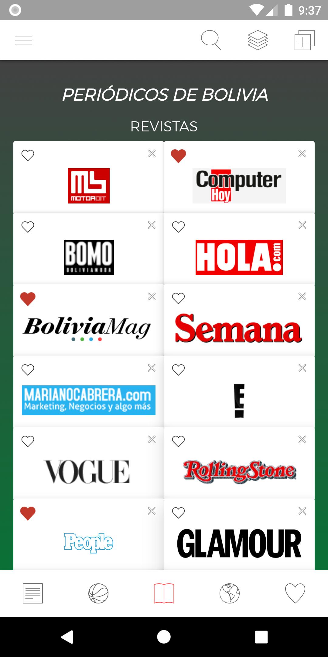 Periódicos de Bolivia 3.30 Screenshot 4