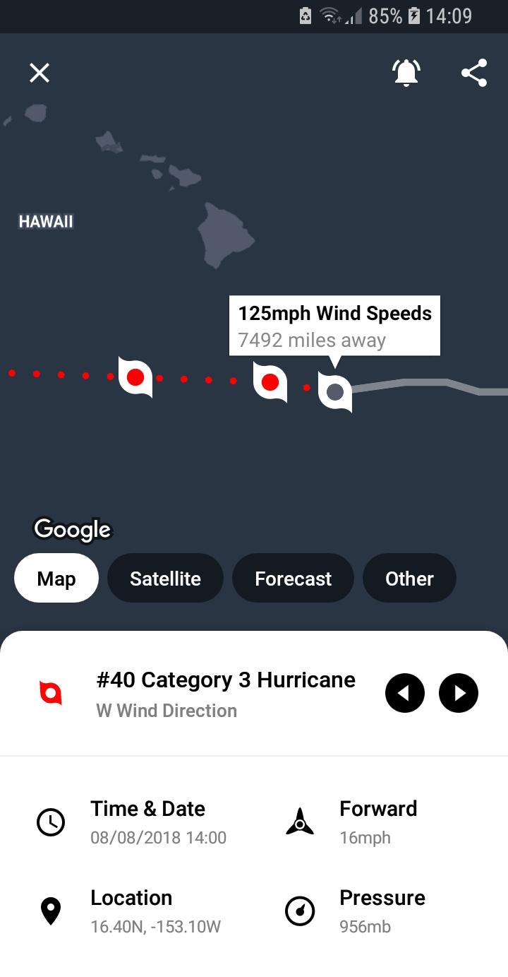 My Hurricane Tracker Tornado Alerts & Warnings 3.0.1 Screenshot 1