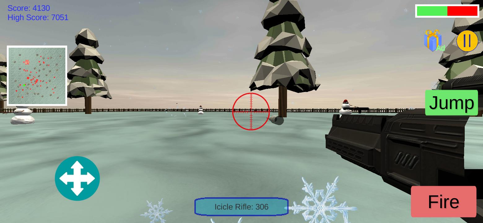 Snowman Battle 1.0.1 Screenshot 2