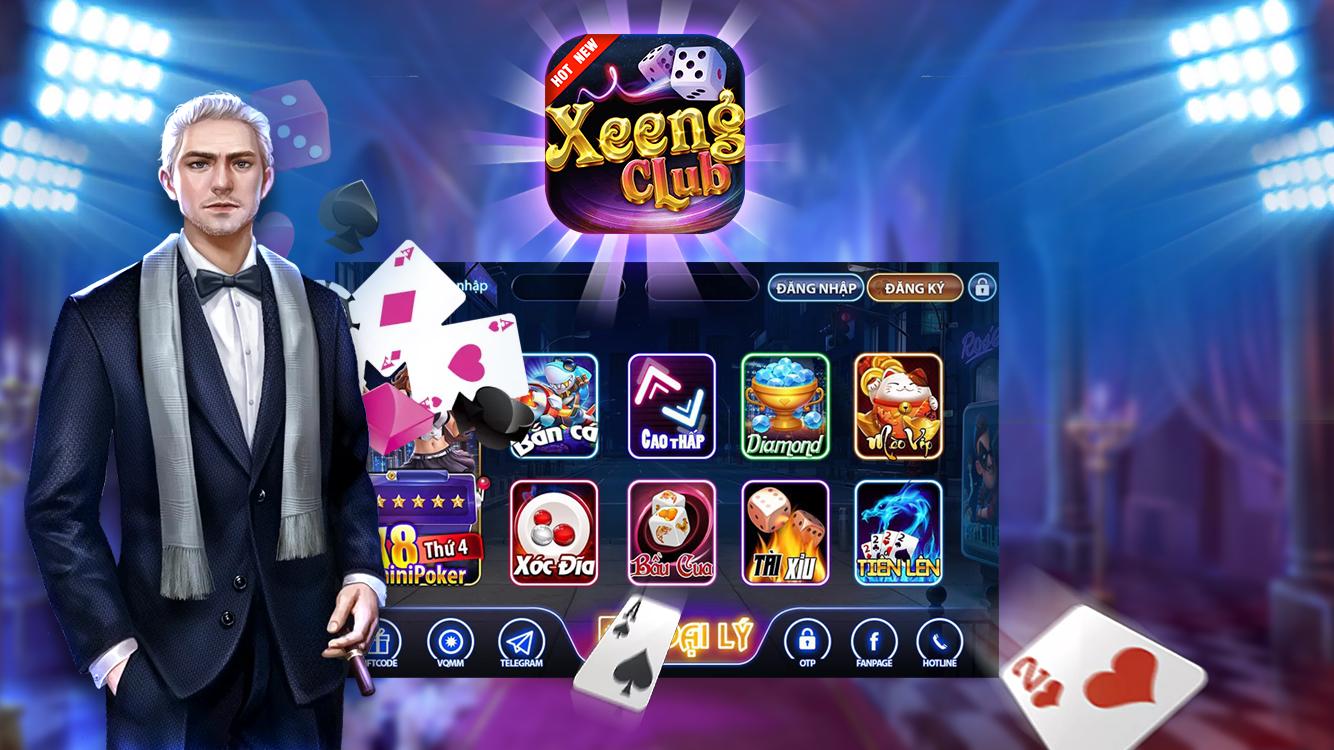 Xeeng Club: Game Bài Nổ Hũ, Danh Bai Doi Thuong 6.0 Screenshot 1