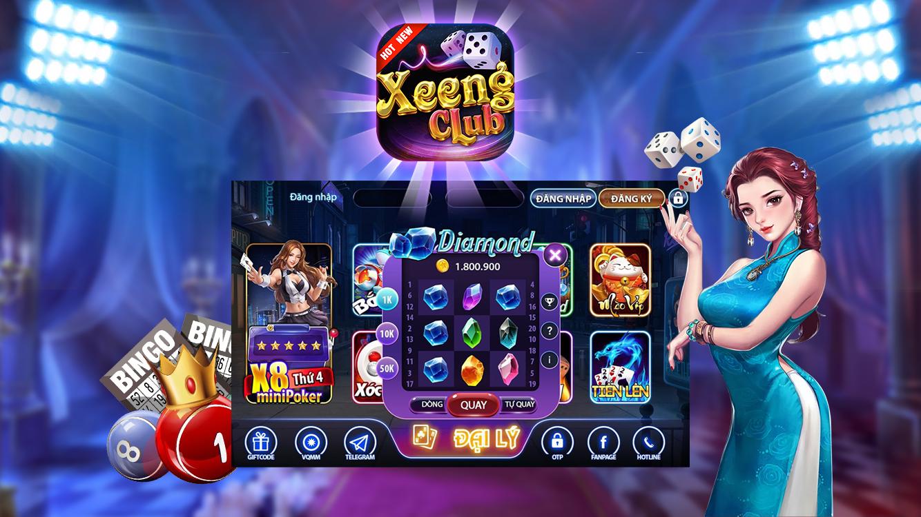 Xeeng Club: Game Bài Nổ Hũ, Danh Bai Doi Thuong 6.0 Screenshot 2