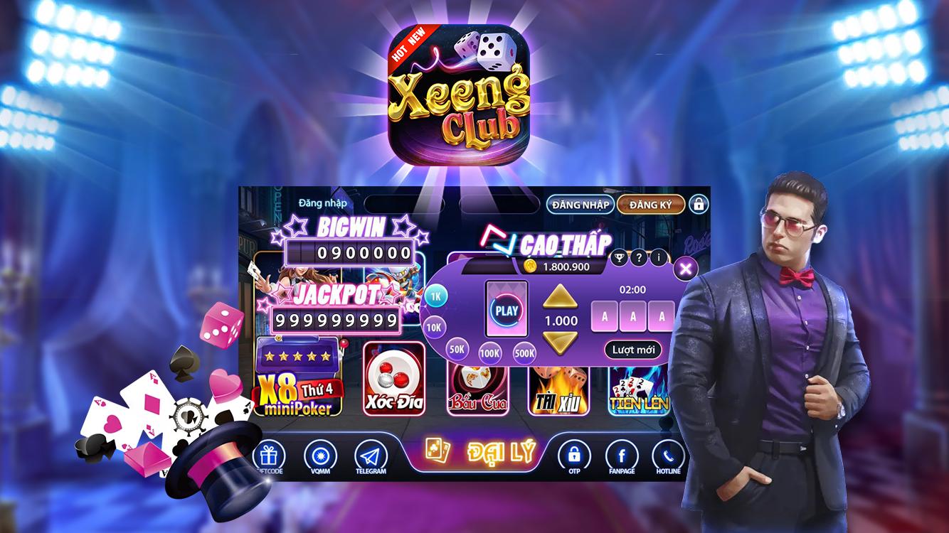 Xeeng Club: Game Bài Nổ Hũ, Danh Bai Doi Thuong 6.0 Screenshot 3