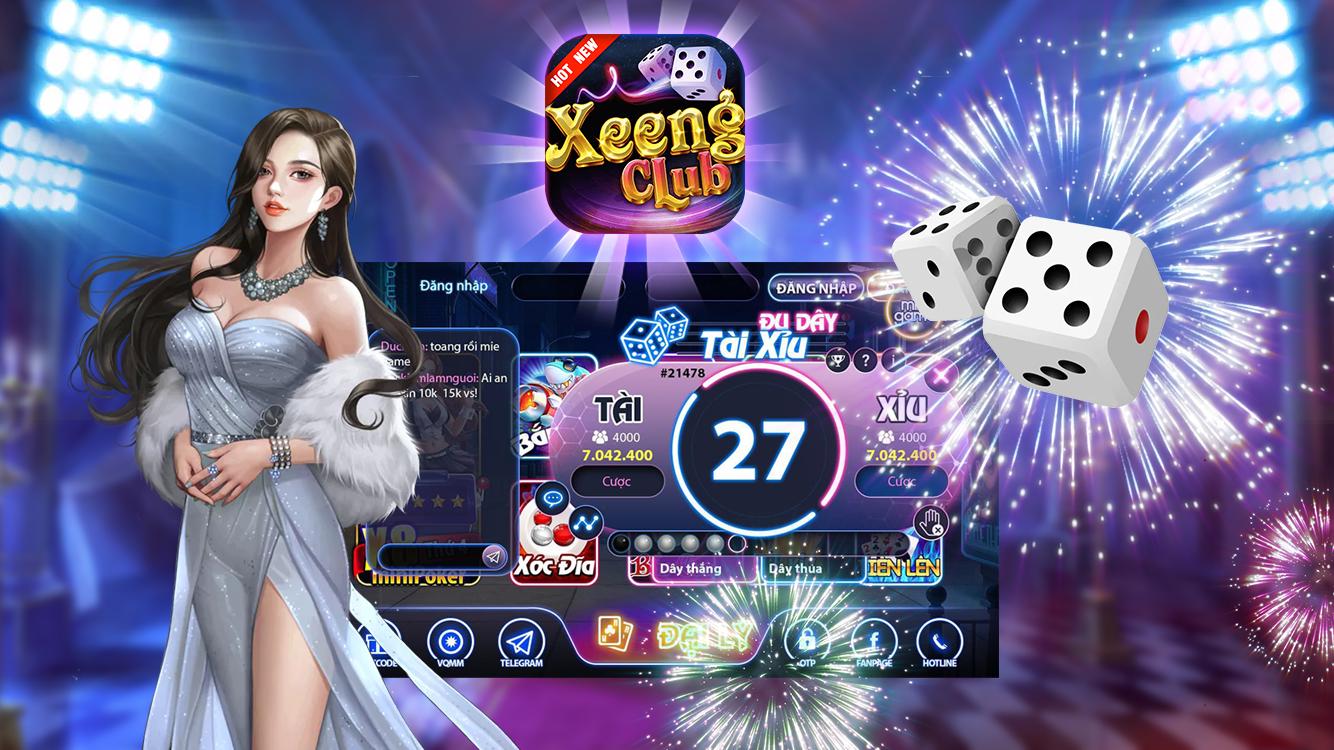 Xeeng Club: Game Bài Nổ Hũ, Danh Bai Doi Thuong 6.0 Screenshot 4