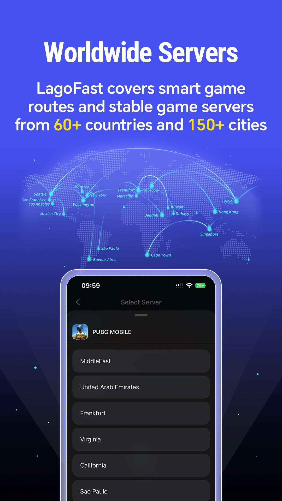 LagoFast Mobile: Game Booster 1.33.1 Screenshot 2